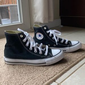 Black Hightop Converse